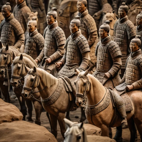 the terracotta army,terracotta warriors,xi'an,cavalry,horse herd,korean history,genghis khan,guards of the canyon,horsemen,cossacks,theater of war,romans,shaanxi province,horse riders,gladiators,horse herder,great wall,bactrian,warriors,biblical narrative characters,Photography,General,Natural