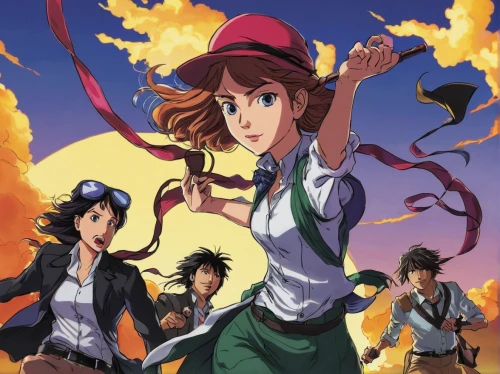 anime cartoon,studio ghibli,iron blooded orphans,hero academy,detective conan,straw hats,adventure game,cells,the pied piper of hamelin,swordsmen,action-adventure game,anime 3d,haruhi suzumiya sos brigade,game arc,scythe,scout,lupin,game illustration,flying seeds,chollo hunter x,Illustration,Japanese style,Japanese Style 05