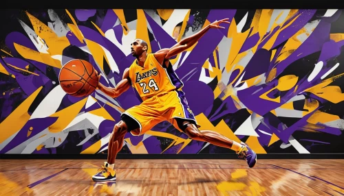 mamba,kobe,king wall,the hive,mural,kareem,lance,the fan's background,yellow wall,black mamba,purple and gold,wall,nba,michael jordan,desktop wallpaper,wall art,vector graphic,the wizard,sports wall,pop art background,Conceptual Art,Oil color,Oil Color 24