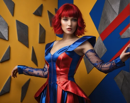 red-blue,red and blue,rosella,mystique,superhero background,three primary colors,cosplay image,xmen,red blue wallpaper,x-men,latex clothing,x men,fantasy woman,bodypainting,digital compositing,mary jane,sprint woman,transistor,super heroine,asymmetric cut