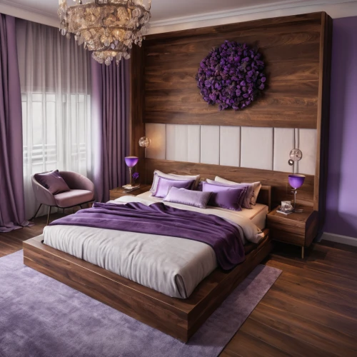 3d rendering,render,crown render,bedroom,3d render,interior decoration,canopy bed,patterned wood decoration,modern room,search interior solutions,3d rendered,guest room,modern decor,laminate flooring,room divider,sleeping room,guestroom,contemporary decor,lavander products,purple chestnut,Photography,General,Natural