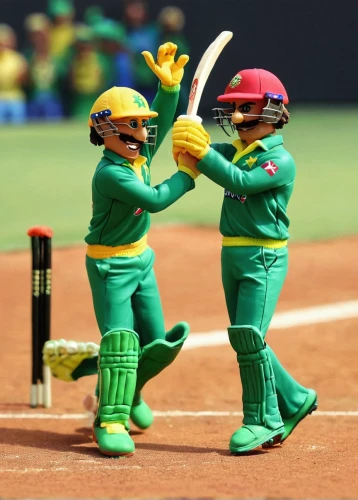 cricket helmet,limited overs cricket,first-class cricket,bat-and-ball games,cricket,test cricket,cricketer,2zyl in series,wooden figures,cricket bat,miniature figures,bangladesh bdt,bangladesh,indoor games and sports,sri lanka lkr,play figures,south africa,yellow-green parrots,sports toy,cricket cap,Unique,3D,Clay