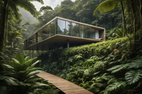 tropical house,tropical jungle,tropical greens,house in the forest,rain forest,rainforest,costa rica,green living,eco hotel,beautiful home,tree house hotel,house in mountains,tropical and subtropical coniferous forests,house in the mountains,valdivian temperate rain forest,jungle,greenforest,eco-construction,tree house,cubic house,Photography,General,Natural