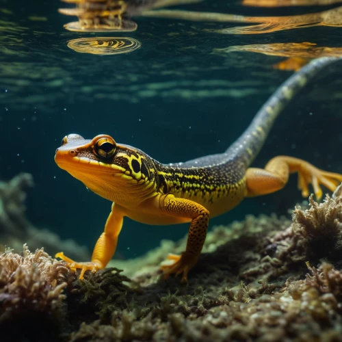 true salamanders and newts,california newt,pacific newt,smooth newt,eastern newt,fire-bellied toad,golden poison frog,malagasy taggecko,tiger salamander,phyllobates,coral finger frog,oriental fire-bellied toad,spring salamander,lungless salamander,dusky salamander,climbing salamander,northern dusky salamander,day gecko,hyssopus,salamander,Photography,Artistic Photography,Artistic Photography 01