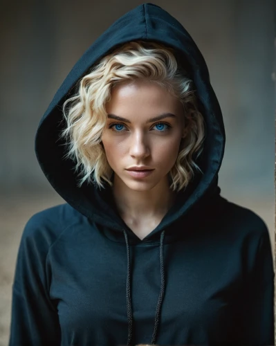 hoodie,elsa,portrait photography,blonde woman,marylyn monroe - female,portrait photographers,short blond hair,sweatshirt,blonde girl,black coat,parka,cool blonde,wallis day,jacket,greta oto,female model,blond girl,portrait background,heterochromia,young woman,Photography,Documentary Photography,Documentary Photography 08