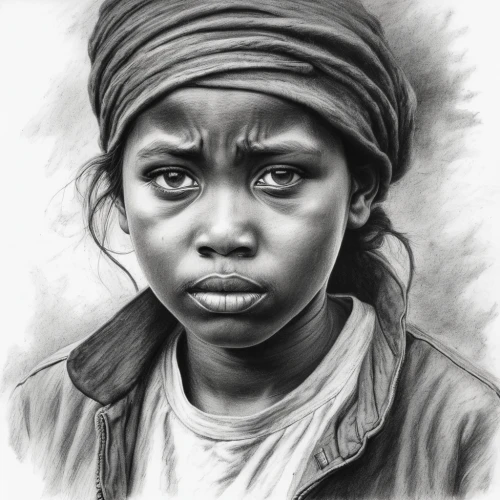 charcoal drawing,charcoal pencil,pencil drawing,pencil drawings,pencil art,girl portrait,child portrait,girl drawing,graphite,african woman,young girl,pencil and paper,children of uganda,girl with cloth,charcoal,people of uganda,aborigine,portrait of a girl,ethiopian girl,nigeria woman,Illustration,Black and White,Black and White 35