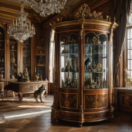 china cabinet,armoire,cabinet,antique furniture,cabinets,antiquariat,cabinetry,vitrine,ornate room,danish room,dolls houses,dressing table,antiques,dresser,danish furniture,baroque,treasure house,versailles,chiffonier,kunsthistorisches museum,Photography,General,Natural