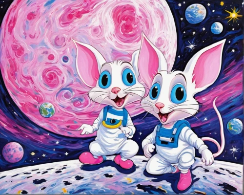 rabbits,bunnies,rabbit family,easter rabbits,rabbits and hares,lunar rocks,celestial bodies,white rabbit,moon landing,i'm off to the moon,children's background,white bunny,lunar,moon night,herfstanemoon,cute cartoon image,the moon and the stars,thumper,moon addicted,easter background,Art,Artistic Painting,Artistic Painting 04