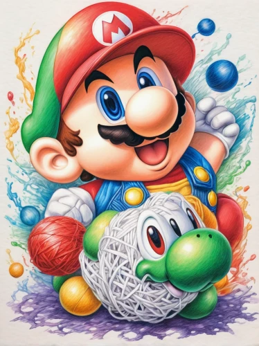 super mario brothers,toadstools,toadstool,mario bros,golf ball,golf game,yoshi,the golf ball,super mario,golf balls,plumber,grass golf ball,toad,mario,true toad,golf player,speed golf,golfer,game illustration,snes,Conceptual Art,Daily,Daily 17