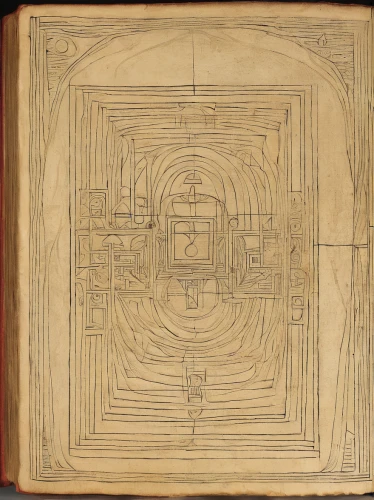 yantra,frame drawing,ventilation grid,blueprint,maze,wall plate,parquet,wooden box,panopticon,wood block,prayer book,labyrinth,cool woodblock images,photograph album,geocentric,base plate,woodcut,lyre box,chamber,circuitry,Art,Artistic Painting,Artistic Painting 28