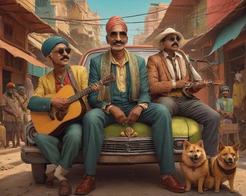 indian dog,street dogs,india,bombay,bollywood,delhi,musicians,color dogs,street dog,indian spitz,bakharwal dog,gaddi kutta,jaipur,seven citizens of the country,indian art,new delhi,dog street,rajasthan,street musicians,hound dogs,Illustration,Realistic Fantasy,Realistic Fantasy 44