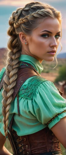 celtic queen,celtic harp,female warrior,braid,biblical narrative characters,elven,braiding,germanic tribes,thracian,celtic woman,elaeis,warrior woman,heroic fantasy,rapunzel,digital compositing,piper,fantasy woman,woman of straw,monsoon banner,fantasy picture,Photography,General,Fantasy