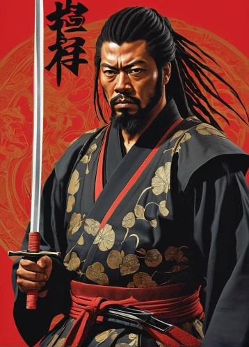 yi sun sin,samurai,xing yi quan,genghis khan,zui quan,haidong gumdo,shuanghuan noble,kenjutsu,goki,jeongol,qi-gong,samurai fighter,samurai sword,sanshin,wuchang,swordsman,geomungo,xun,haegen,choi kwang-do,Art,Artistic Painting,Artistic Painting 08