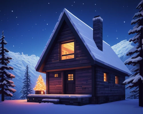 winter house,christmas snowy background,snow house,christmas landscape,small cabin,winter background,log cabin,lonely house,snowhotel,snow roof,the cabin in the mountains,christmasbackground,night snow,log home,christmas wallpaper,snow scene,snowy landscape,midnight snow,little house,cabin,Illustration,Abstract Fantasy,Abstract Fantasy 20