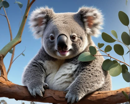 cute koala,koala,koalas,eucalyptus,koala bear,marsupial,australian wildlife,aussie,sleeping koala,madagascar,australia aud,australian dollar,macropus giganteus,cangaroo,anthropomorphized animals,australian,cute animal,funny animals,scandia bear,cute bear,Conceptual Art,Sci-Fi,Sci-Fi 07