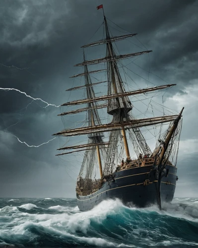 sea sailing ship,three masted sailing ship,full-rigged ship,tallship,sailing ship,sail ship,galleon ship,galleon,barquentine,maelstrom,east indiaman,sea storm,tall ship,ghost ship,windjammer,caravel,sailer,sailing ships,trireme,three masted,Conceptual Art,Daily,Daily 06