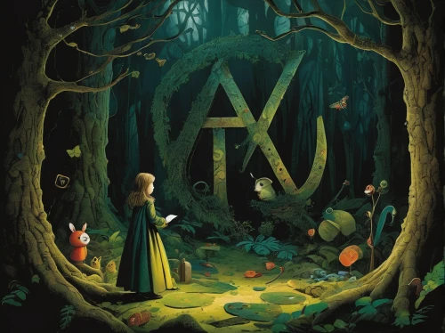 runes,a3 poster,alice in wonderland,letter a,alphabet letter,adventure game,alice,the woods,a fairy tale,amulet,fairy tale icons,enchanted forest,the forest,airbnb logo,game illustration,spell,halloween poster,alphabet letters,mystery book cover,albus,Illustration,Realistic Fantasy,Realistic Fantasy 29