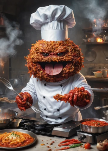 chef,cooking book cover,men chef,red cooking,culinary art,chef hat,chicken barbecue,food and cooking,chef's hat,restaurants online,fried chicken,dwarf cookin,crispy fried chicken,pastry chef,ratatouille,pubg mascot,cook,caterer,cooking,meat sauce,Conceptual Art,Oil color,Oil Color 06