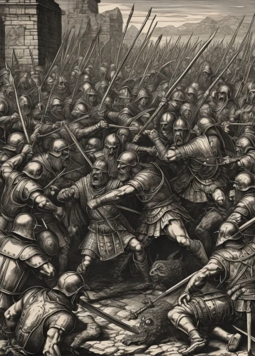 wall,patrol,shield infantry,the middle ages,the war,sparta,middle ages,hispania rome,bactrian,medieval,battle,king arthur,bandurria,historical battle,skirmish,celts,the army,assault,the roman centurion,shrovetide,Illustration,Black and White,Black and White 27