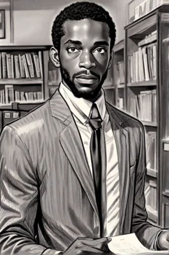 black businessman,a black man on a suit,black professional,african businessman,african american male,attorney,afroamerican,black male,author,black man,white-collar worker,book illustration,theoretician physician,barrister,sighetu marmatiei,afro-american,afro american,african man,sci fiction illustration,an investor
