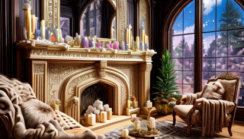 fireplace,fireplaces,dolls houses,doll house,christmas fireplace,sitting room,fire place,doll's house,ornate room,dollhouse accessory,interior decor,model house,living room,dollhouse,interior decoration,breakfast room,magic castle,livingroom,the throne,interior design,Realistic,Foods,None