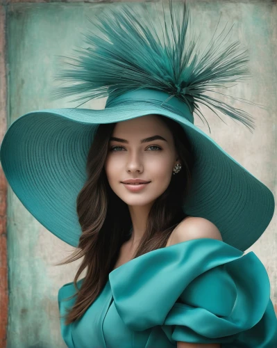 beautiful bonnet,girl wearing hat,the hat of the woman,woman's hat,womans seaside hat,turquoise wool,ladies hat,the hat-female,color turquoise,fashion vector,women's hat,womans hat,panama hat,ordinary sun hat,turquoise,sun hat,cloche hat,asian conical hat,pointed hat,conical hat,Photography,Artistic Photography,Artistic Photography 06