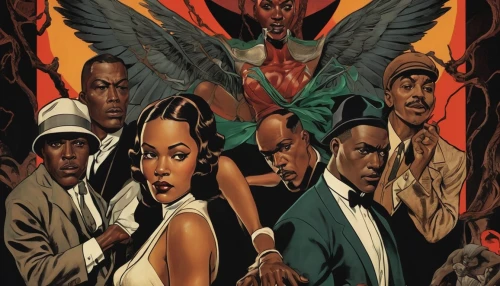 hip hop music,hip-hop,pentecost,hip hop,falcon,empire,all the saints,gangstar,gospel music,mural,nite owl,timeless,juneteenth,angelology,birds of prey,pigeons and doves,gentleman icons,doves and pigeons,birds of prey-night,sacred art,Illustration,Realistic Fantasy,Realistic Fantasy 21