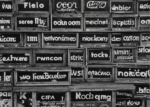 vintage labels,vending machines,chalkboard labels,carton boxes,wall of bricks,vending machine,chalk labels,word markers,street signs,japanese labels,alphabetical order,soda machine,factory bricks,postal labels,stack of letters,wooden signboard,labels,name cards,tags north sea,matchbox,Photography,Black and white photography,Black and White Photography 14