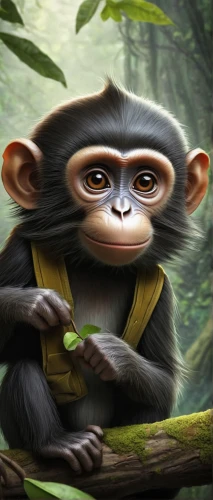 chimpanzee,primate,common chimpanzee,ape,monkey banana,chimp,monkey,the monkey,bonobo,macaque,monkey island,primates,monkey gang,monkeys band,cercopithecus neglectus,capuchin,guenon,barbary monkey,monkey soldier,war monkey,Illustration,Paper based,Paper Based 02