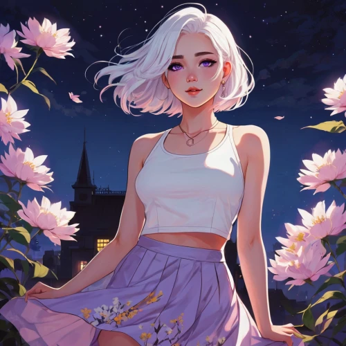 peonies,pink daisies,dahlias,pink dahlias,peony,magnolia star,floral background,sakura florals,flower background,magnolias,falling flowers,girl in flowers,japanese sakura background,sakura background,daisies,white daisies,field of flowers,petals,springtime background,rosa ' amber cover,Illustration,Japanese style,Japanese Style 06