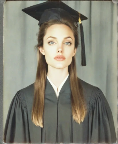 composites,graduate,lily-rose melody depp,academic dress,mortarboard,college graduation,composite,graduate hat,graduation cap,graduation,graduating,academic,retouching,graduation day,diploma,polaroid,angelina jolie,phd,young woman,madeleine