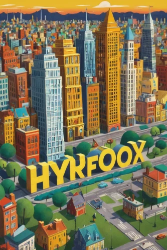 travel poster,enamel sign,above-ground hydrant,mural,city sign,ny,cartoon video game background,metropolis,sign banner,hydrant,metropolises,the roof of the,playmat,fire hydrants,cd cover,dosbox,new york,advertisement,city cities,background image,Art,Artistic Painting,Artistic Painting 25