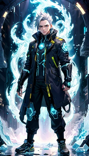 monsoon banner,magus,rein,dodge warlock,gear shaper,magistrate,arcanum,mage,electro,sigma,shaper,male character,summoner,father frost,game illustration,cyber,omega,alaunt,strom,argus,Anime,Anime,General