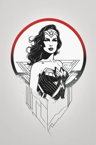 wonder woman city,wonderwoman,wonder woman,art deco woman,superman logo,super heroine,super woman,goddess of justice,retro woman,retro women,vector graphic,comic halftone woman,female symbol,caped,battery icon,power icon,lasso,superhero background,automotive decal,adobe illustrator,Illustration,Black and White,Black and White 16