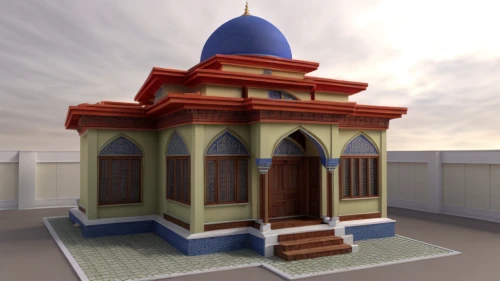 build by mirza golam pir,masjid,islamic architectural,hindu temple,mosque,star mosque,mosques,city mosque,big mosque,3d rendering,said am taimur mosque,temple,grand mosque,ramazan mosque,3d render,mortuary temple,render,3d model,3d rendered,rock-mosque