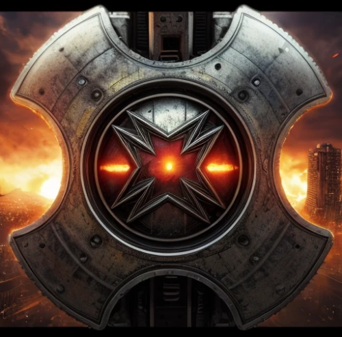 steam icon,war machine,steam logo,hubcap,dreadnought,kryptarum-the bumble bee,iron mask hero,magneto-optical disk,robot eye,bot icon,thomas the tank engine,steel man,robot icon,iron,molten,metallurgy,cog,iron wheels,detonator,iron-man,Realistic,Movie,Warzone