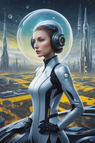 sci fiction illustration,sci fi,women in technology,sci - fi,sci-fi,science fiction,scifi,cybernetics,futuristic,heliosphere,andromeda,science-fiction,droid,space-suit,spacesuit,cg artwork,robot in space,futuristic landscape,horoscope libra,world digital painting,Illustration,Abstract Fantasy,Abstract Fantasy 03