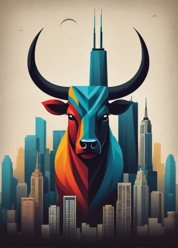 bulls,tribal bull,bull,cow icon,buffalo,horoscope taurus,taurus,oxen,oryx,vector illustration,stock markets,bullish,horns cow,bovine,minotaur,bulls eye,stock market,stock trader,stock broker,buffalo herder,Illustration,Abstract Fantasy,Abstract Fantasy 19