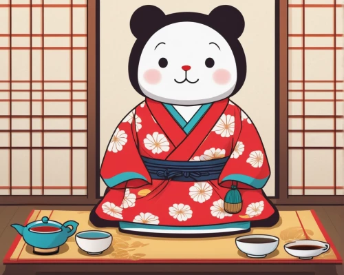 tea ceremony,soba,japanese tea,tea zen,kaiseki,kawaii panda,kusa mochi,daruma,japanese cuisine,japanese culture,kawaii panda emoji,horumonyaki,sake set,mukimono,japanese-style,cool woodblock images,sayama tea,geisha,sake kasu,gyokuro,Illustration,Japanese style,Japanese Style 09