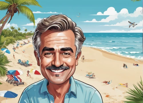 caricaturist,caricature,beach background,lavezzi isles,cuba background,lido di ostia,portrait background,santiago calatrava,animated cartoon,man at the sea,island poel,french digital background,book illustration,antilles,alejandro vergara blanco,game illustration,background image,sunscreen,el mar,jose,Illustration,Abstract Fantasy,Abstract Fantasy 23