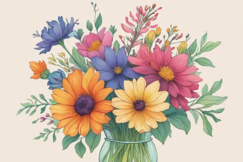 flowers png,flower illustrative,floral digital background,flower bouquet,floral background,flower illustration,spring bouquet,watercolor flowers,flower painting,colorful floral,bouquet of flowers,colorful flowers,summer flowers,flower background,watercolour flowers,vintage flowers,watercolor floral background,floral composition,retro flowers,flower drawing,Illustration,Paper based,Paper Based 17