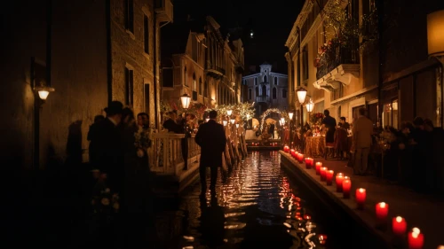 candlelights,the carnival of venice,trastevere,venezia,votive candles,candlemas,easter vigil,venice,candlelight,bruges,candle light,rome night,český krumlov,treviso,medieval street,tea lights,the night of kupala,all saints' day,the cobbled streets,votive candle