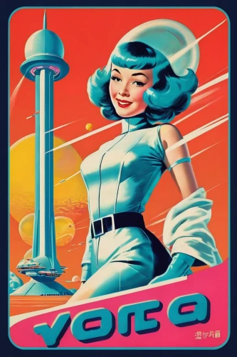 retro women,retro woman,yo-yo,retro girl,atomic age,ufo,xôi,ovoo,telephone operator,dosbox,retro diner,retro background,y badge,space tourism,retro,tokyo ¡¡,totopo,tin sign,virgo,buick y-job,Conceptual Art,Sci-Fi,Sci-Fi 29