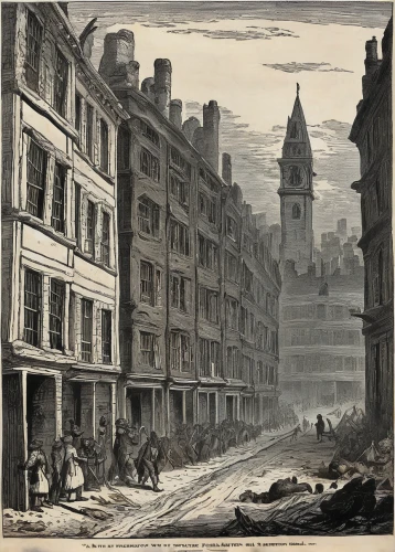 eastgate street chester,lovat lane,old street,townscape,street scene,cordwainer,july 1888,aberdeen,waterloo,waterloo plein,19th century,vauxhall,st-denis,westminster palace,lithograph,trinity college,de ville,city of london,newcastle upon tyne,the cobbled streets,Art,Classical Oil Painting,Classical Oil Painting 39