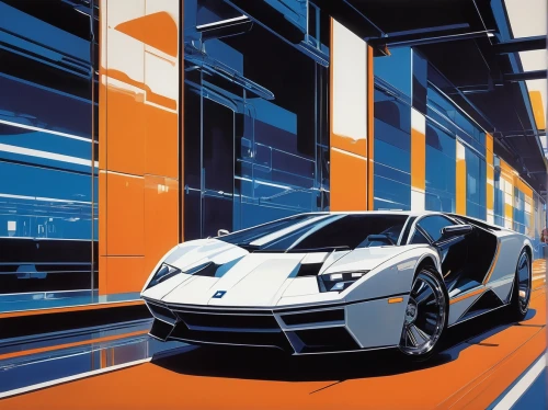 ford gt 2020,ford gt,ford gt40,countach,lamborgini,porsche 911 gt1,automotive exterior,mclaren automotive,maserati mc12,lamborghini murcielago,sport car,automotive design,lamborghini countach,lamborghini diablo,supercar,vector,pagani zonda,electric sports car,gulf,vector graphic,Conceptual Art,Sci-Fi,Sci-Fi 23