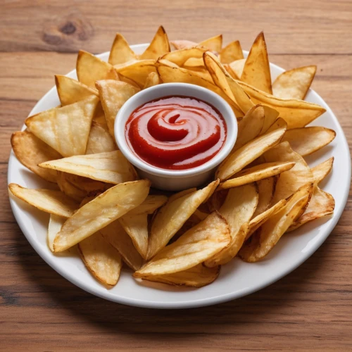 pizza chips,salsa sauce,crab rangoon,hamburger fries,chips,tomato purée,ketchup tomato sauce,friench fries,potato fries,fries,belgian fries,potato crisps,potato wedges,french fries,bread fries,dip,tomate frito,potato chips,food photography,ketchup,Photography,General,Natural