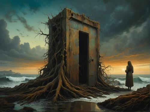 sunken ship,sunken church,uprooted,flotsam and jetsam,shipwreck,ship wreck,cube sea,the wreck of the ship,myst,sci fiction illustration,outhouse,artificial island,fantasy picture,sunken boat,the ruins of the,hall of the fallen,diving bell,still transience of life,the grave in the earth,fantasy art,Photography,General,Natural