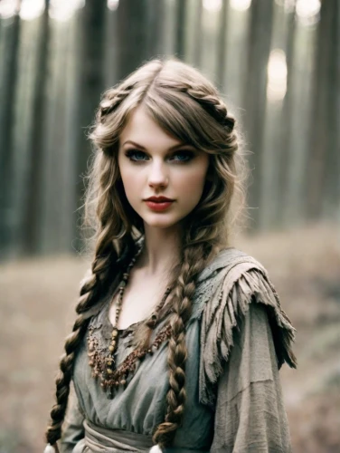 enchanting,celtic queen,braid,fairy tale character,the enchantress,gypsy hair,fairy queen,bows and arrows,beautiful girl,mystical portrait of a girl,enchanted,beautiful woman,fantasy woman,fairytales,fairy tales,music fantasy,fairytale,layered hair,jessamine,princess