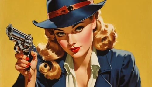 woman holding gun,girl with gun,girl with a gun,retro women,pin ups,pistols,retro pin up girls,retro pin up girl,retro woman,pin up,vintage pistol,policewoman,revolvers,pin up girl,pin-up,holding a gun,1940 women,femme fatale,handgun,pin-up girl,Illustration,Retro,Retro 10