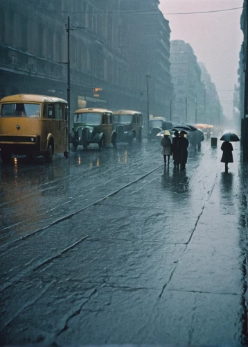 via roma,13 august 1961,via della conciliazione,man with umbrella,september in rome,nevsky avenue,rainstorm,arbat street,heavy rain,stieglitz,wenceslas square,milano,rainy day,warsaw,rain,monsoon,rainy,rainy weather,rains,saintpetersburg,Photography,Documentary Photography,Documentary Photography 15